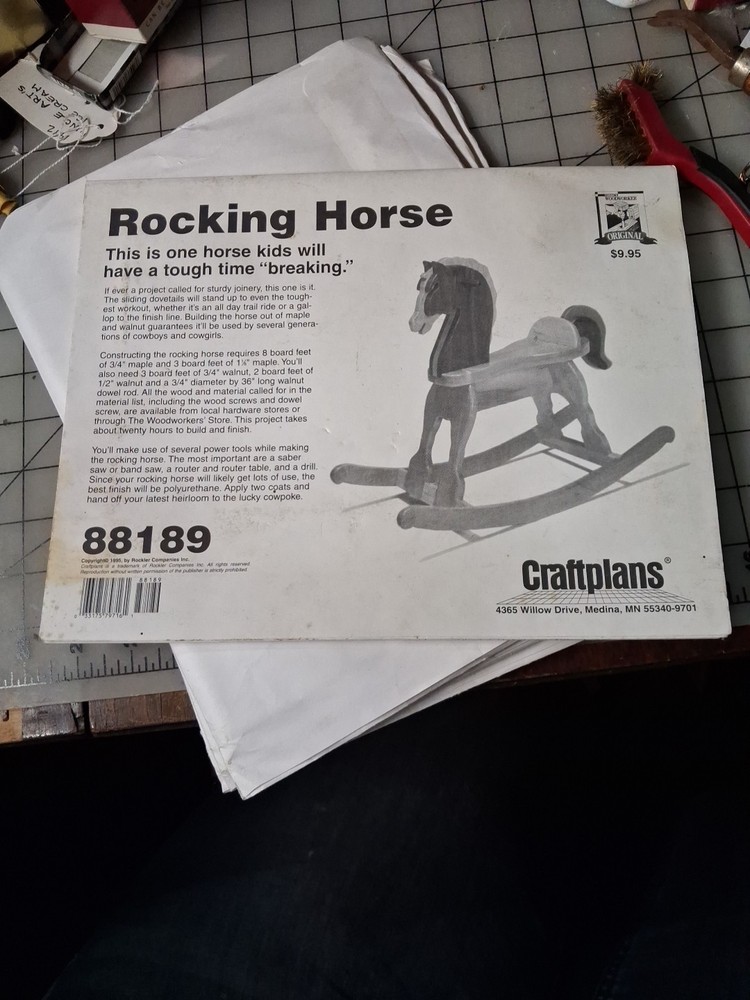 Rocking Horse Plans By Craftplans