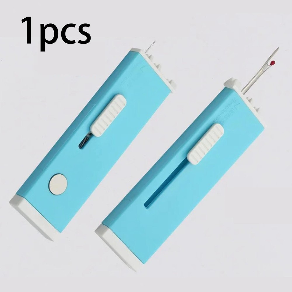 2 in 1 Needle Threader Seam Ripper Portable for Hand Stitching Compact