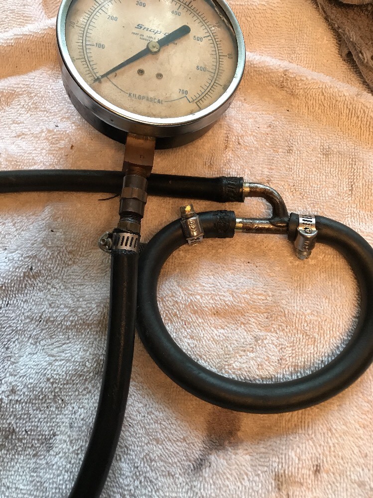 Snap On 100PSI Kilopascal Compression Gauge Vintage Parts Tools