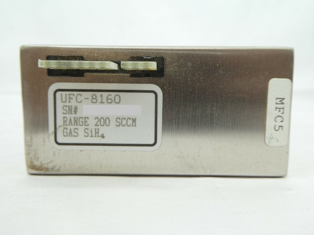 UNIT Instruments UFC-8160 Mass Flow Controller MFC 200 SCCM SiH4 Working Surplus
