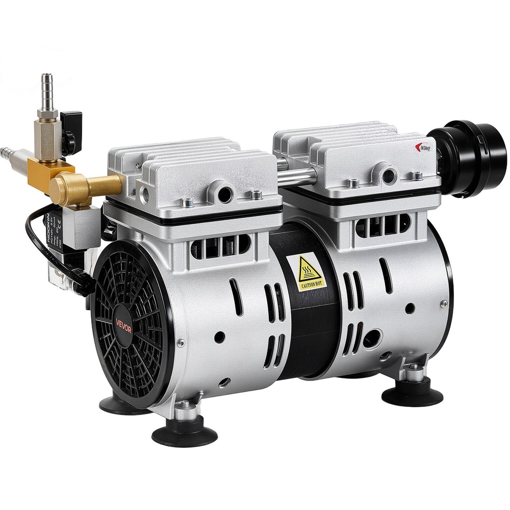 VEVOR 5.2CFM Pond Aeration System for 3 Acres Lake 3/4 HP Compressor 2 Diffusers