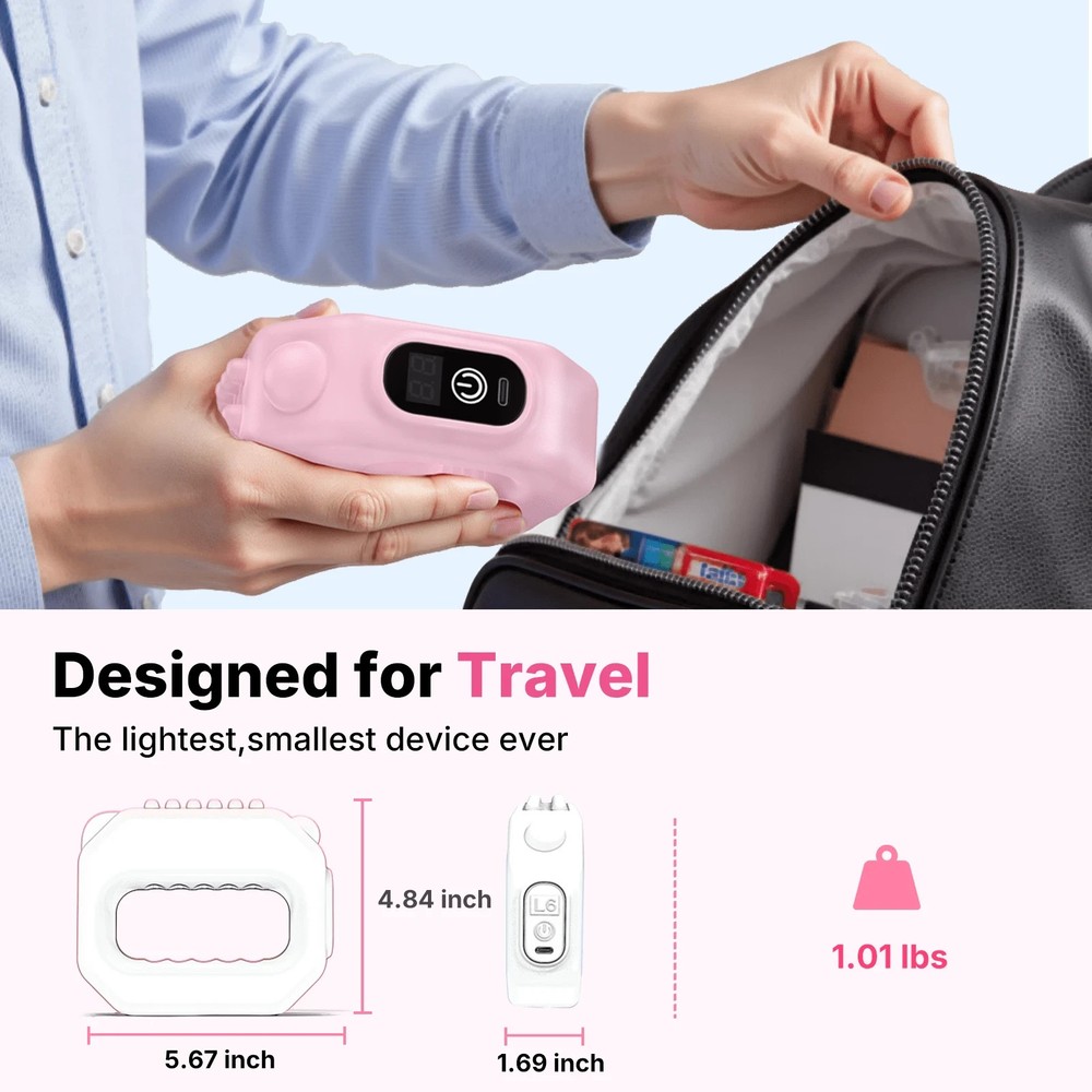 Vibration Plate Lymphatic Drainage 6-Level Portable Cordless Multifunctional