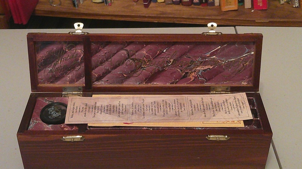 Authentic Models Windsor Prose Writing Set MG030 Wood Box