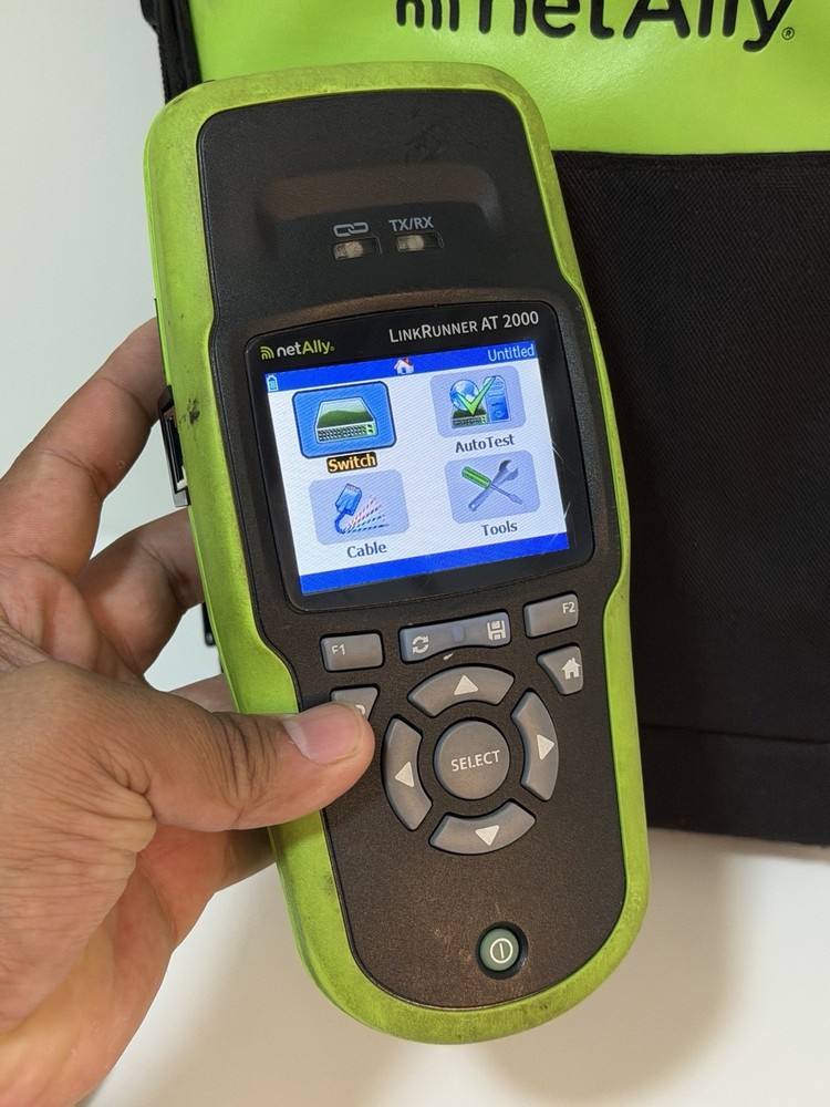 NETALLY LINKRUNNER AT 2000 NETWORK TESTER (LRAT-2000) (SHIPS FAST) TESTED