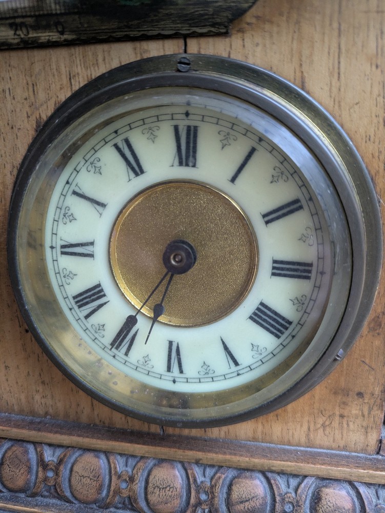 Barometer, clock & thermometer 1900s