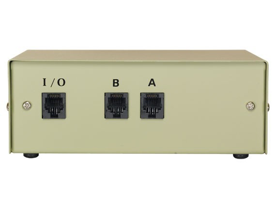 2-way RJ11 Manual Data Switch Box