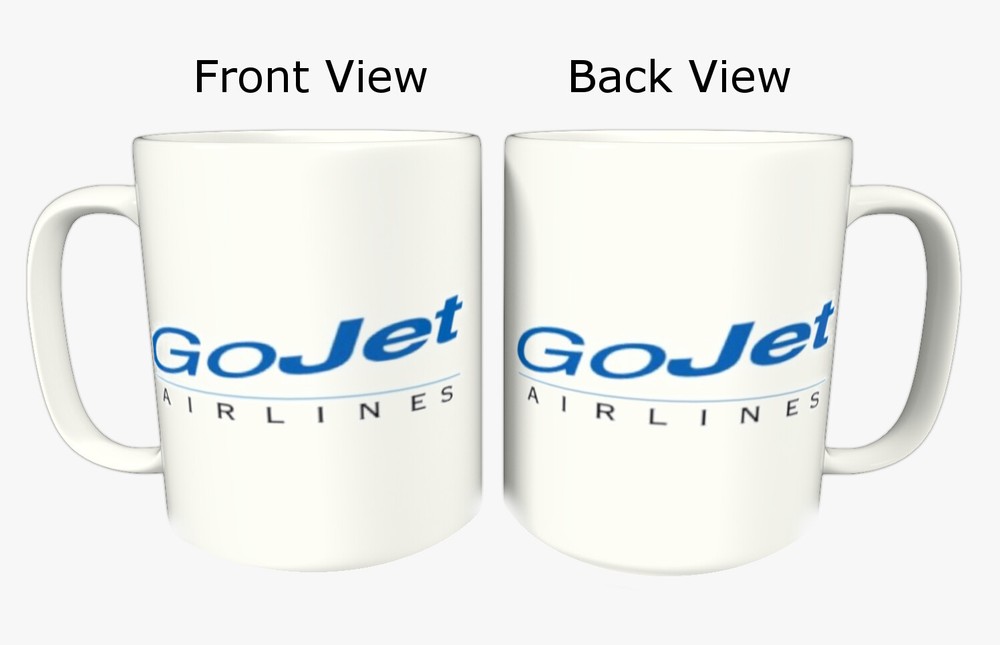 Go Jet Airlines Coffee Mug