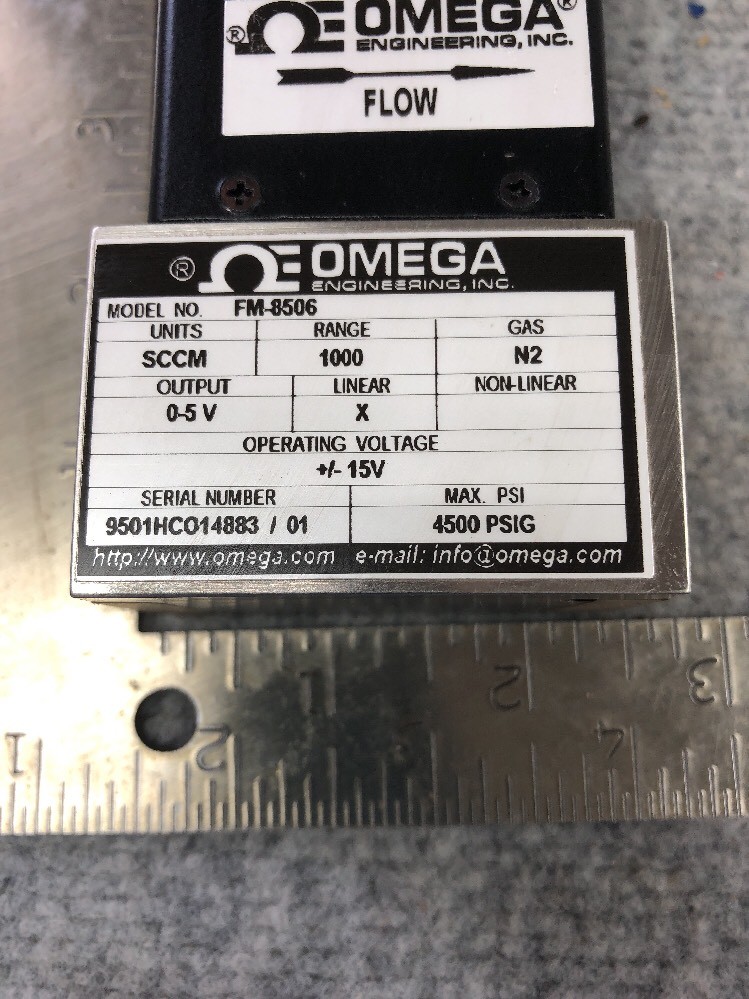 OMEGA ENGINEERING Flow Control FM-8506