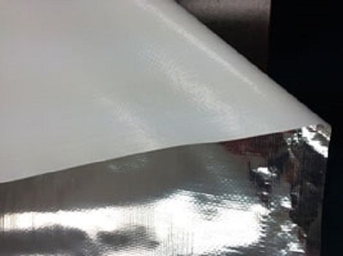 1000 sqft Radiant Vapor Barrier Attic Foil White Reflective Solid Insulation 4ft