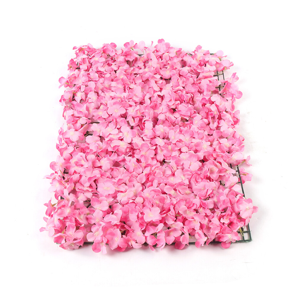 10PCS Artificial Silk Flower Wall Panel Wedding Party Floral Background Decor