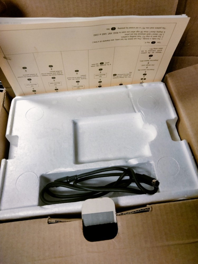 Singer Design Controller PE1 Knitting Machine With Cable