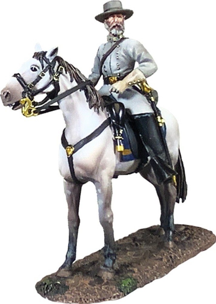 BRITAINS CIVIL WAR CONFEDERATE 31451 CONFEDERATE GENERAL ROBERT E. LEE MOUNTED
