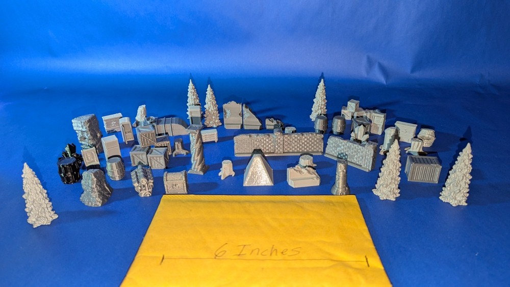 203 Pieces of scatter terrain bundle