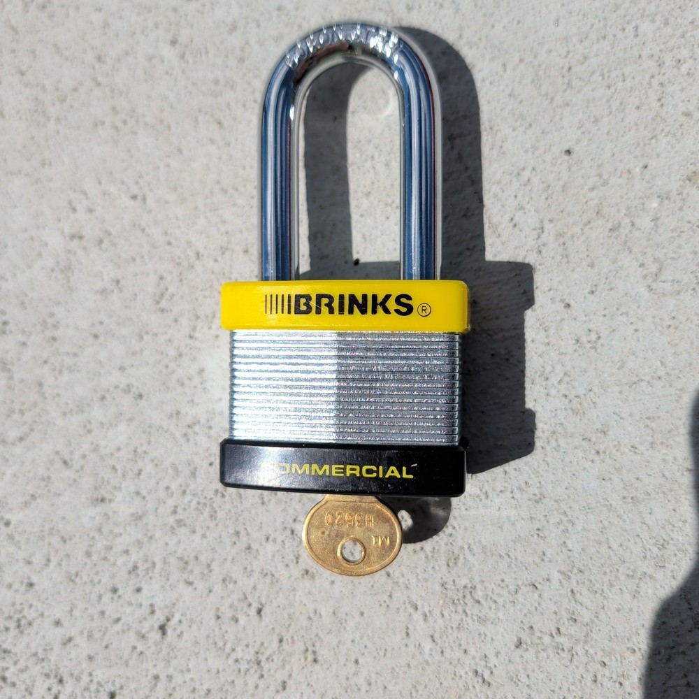 Brinks Commercial Grade Padlock High Security