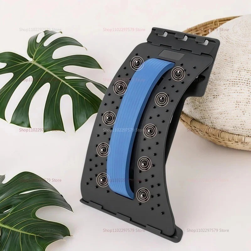 Back Stretcher for Lower Back Pain Relief Adjustable 4 Level Back Lumbar Cracker