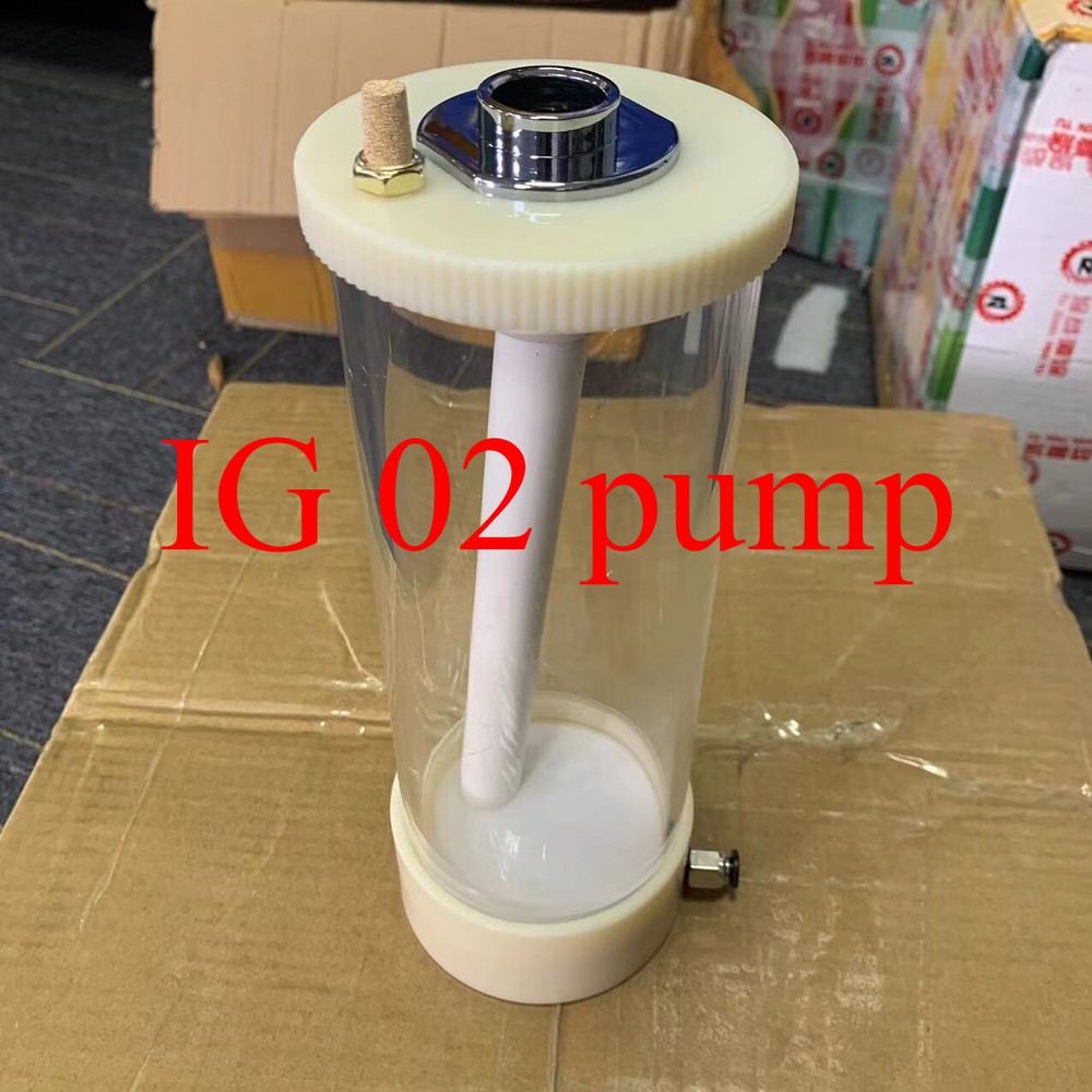 Fluidization hopper cup 1L with IG02 pump for powder coating machine system NEW