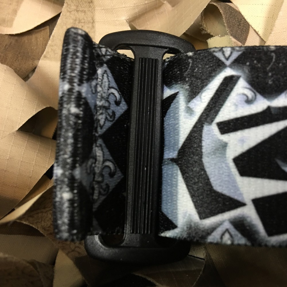 NEW KM Paintball Universal Mask Goggle Strap - 09 Fleur De Lis