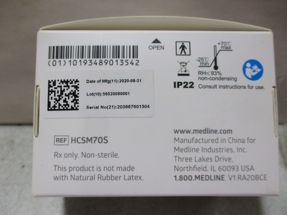 Medline Soft Touch Finger Pulse Oxy Meter