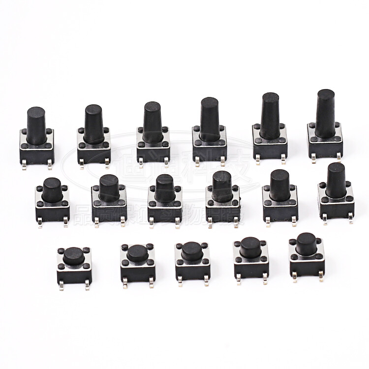 6x6mm 4 Pins SMD SMT Panel PCB Micro Momentary Tactile Tact Button Switch