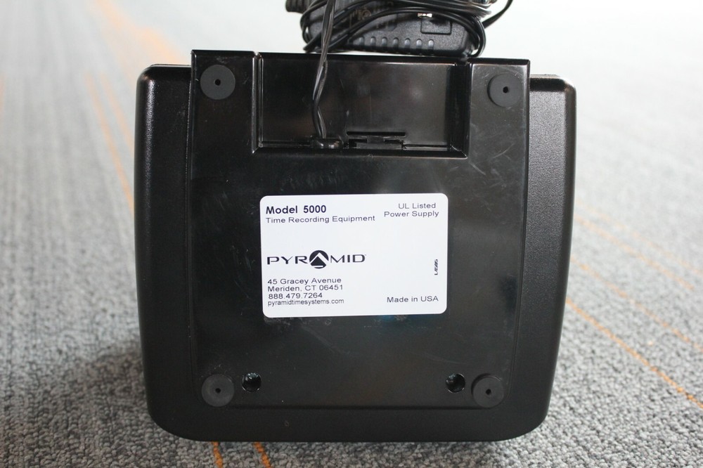 Pyramid 5000+ Series Auto Totaling Time Clock