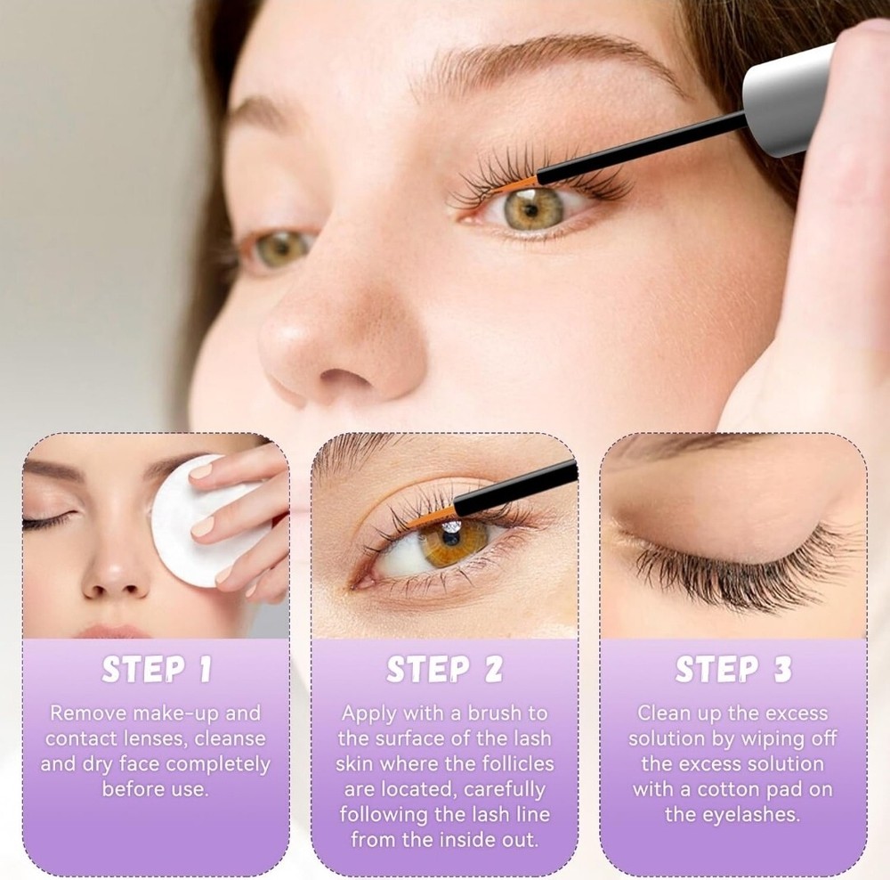 Eyelash Serum for Longer Thicker Fuller Lashes Lashes