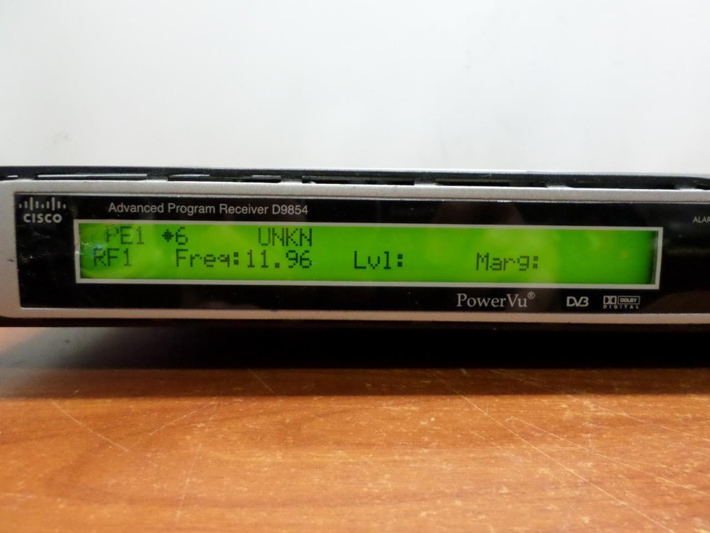 Cisco D9854 Advanced Program Receiver