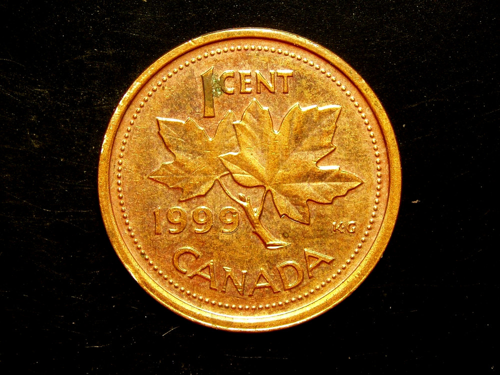 CANADA  1999  1  CENT COIN  #2