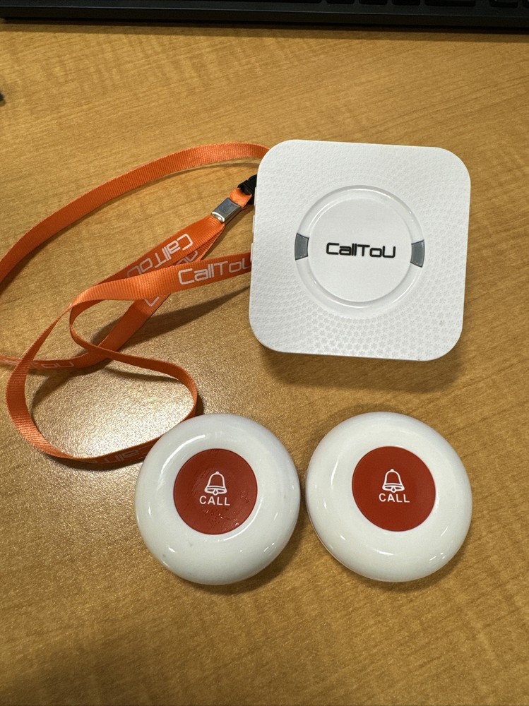 CallToU Emergency Wireless Call Button Chime/Pager