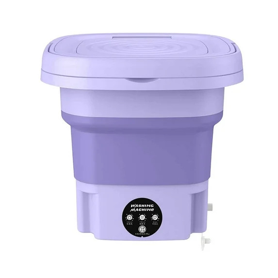 Multi-function portable laundry machine (purple)
