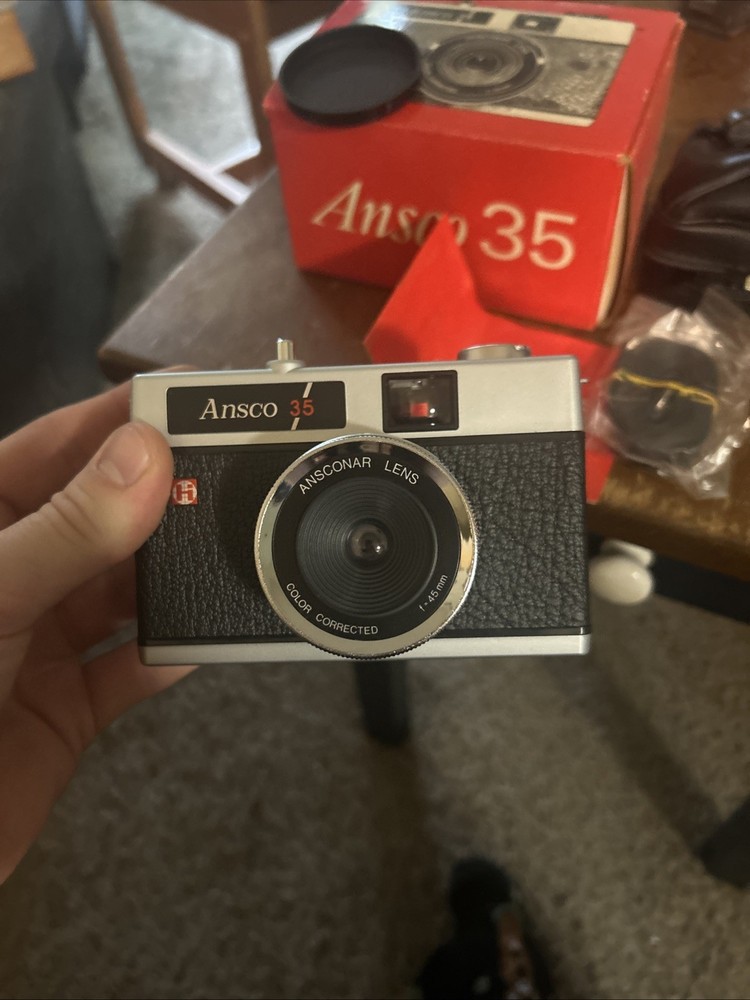 Vintage Ansco 35mm Camera Untested Great Shape-Rare