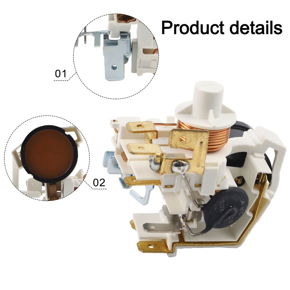 QLZ6 40A PTC Starter Relay for Refrigerator Compressor Overload Protection