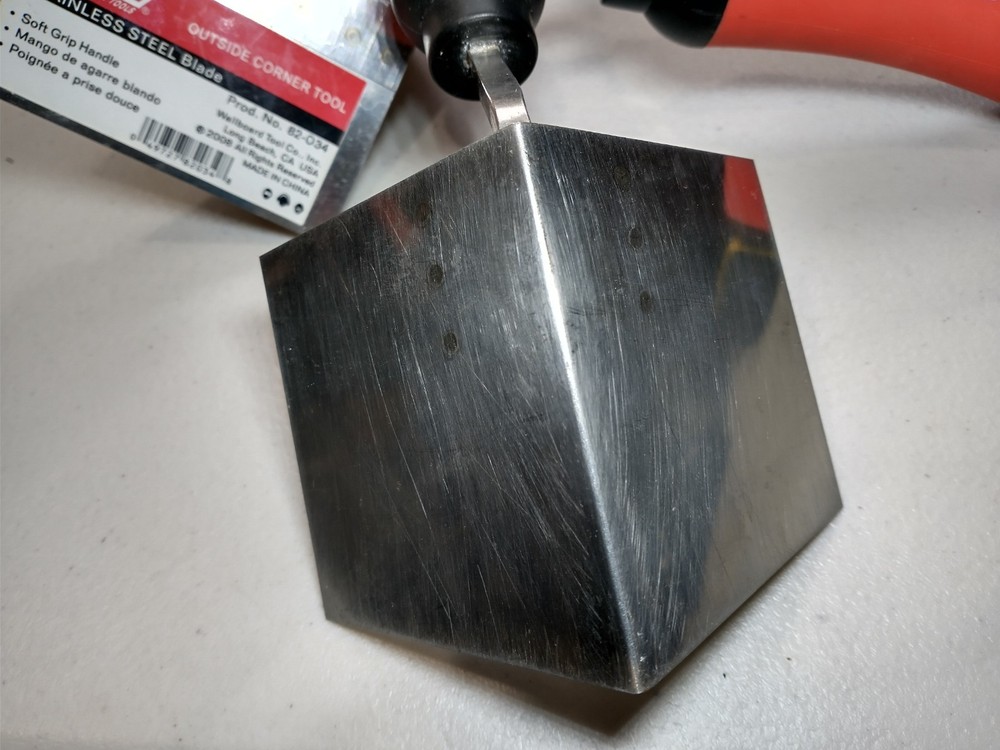 Wal-Board Mud Tools- Inside & Outside Corner Tools- 1 New, 1 Used.