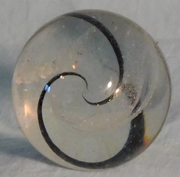 Andy Davis Contemporary Handmade Marble, 1 13/16" Diameter, #9251B