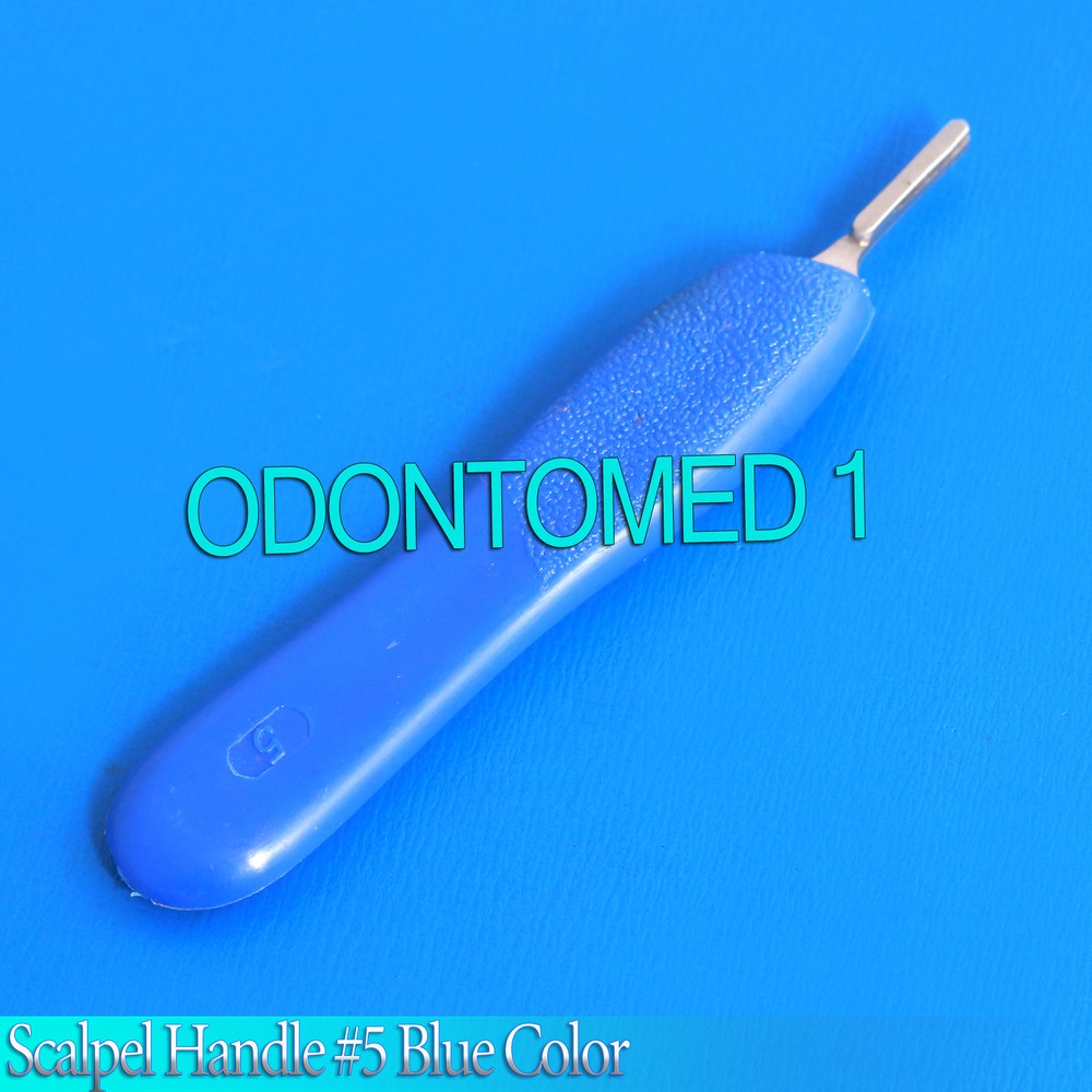 Scalpel Handle #5 with Blue Color Surgical Instruments
