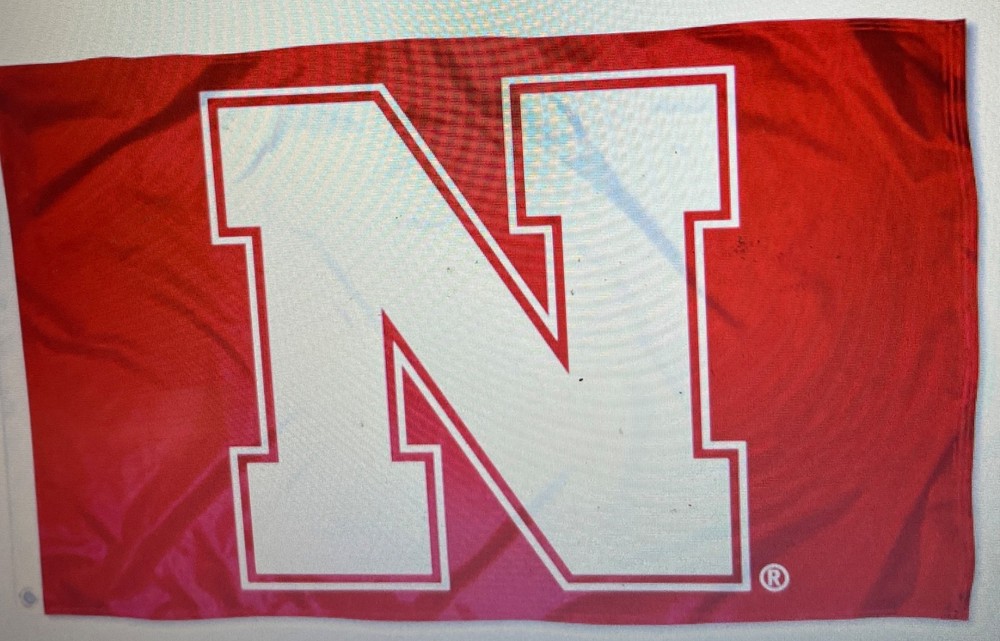 NEBRASKA CORNHUSKERS 3' x 5' polyester flag