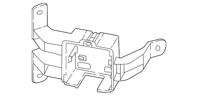 Genuine  Blind Spot Detection System Warning Sensor Bracket 5NA-907-456-A