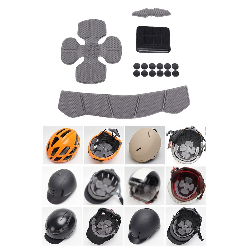Helmet Inner Padding Pads Kit Replace Breathable Accessory Protective Pads