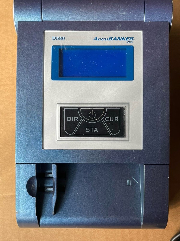 Accubanker D580 Pro Authenticator Multi Currency Detector