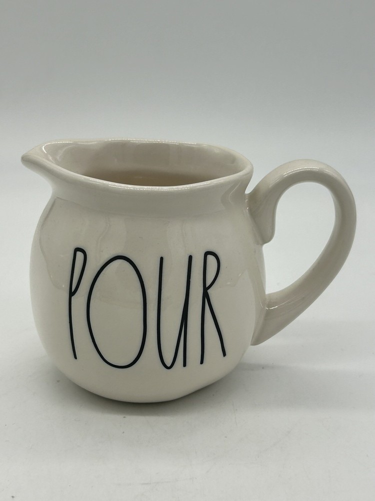 Rae Dunn POUR Pitcher Large Letter Creamer
