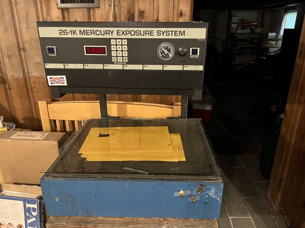 nuArk PLATE MAKER vertical Mercury Printer -  26-1Ks