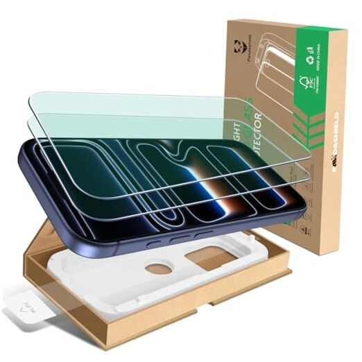 2-Pack Screen Protector iPhone 17,iPhone 17 Pro,iPhone 16 Pro Anti-Blue Light