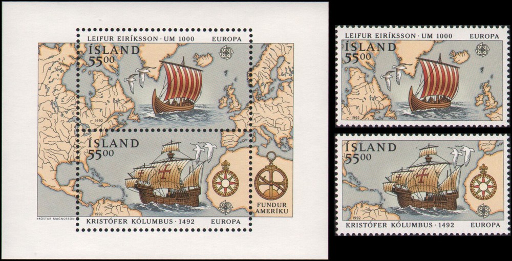Iceland #749-751 MNH VF