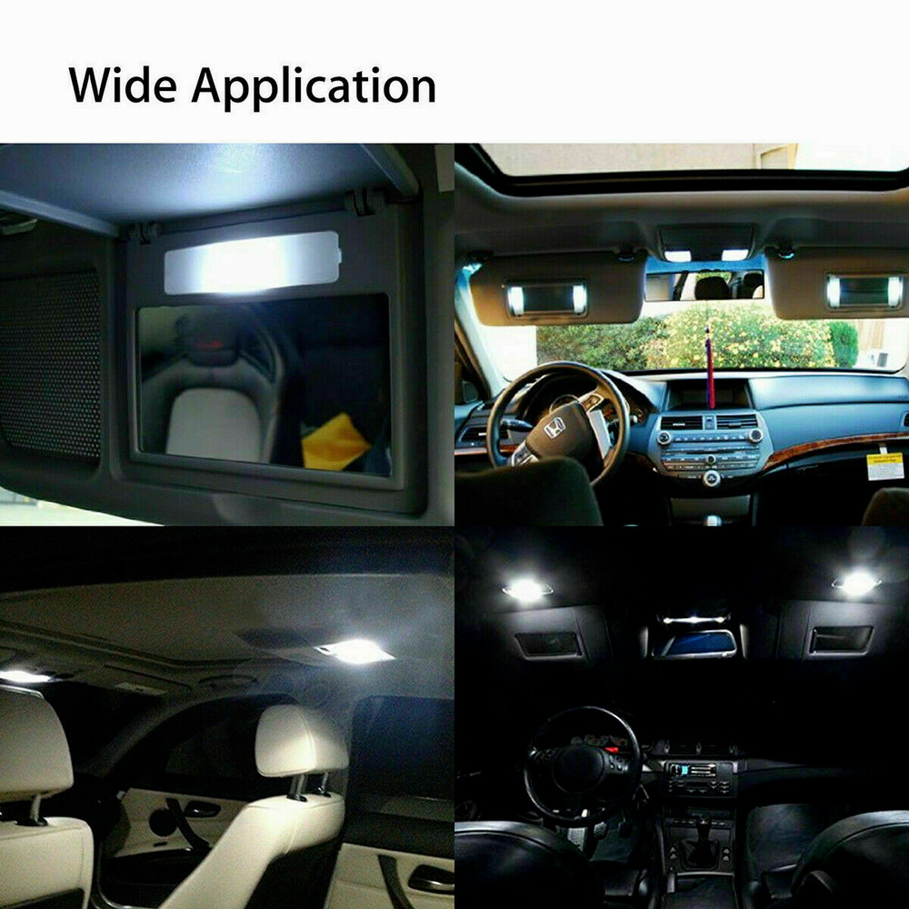 40pcs LED Interior Lights Bulbs Kit For Lexus Car Trunk Dome License Plate Lamps