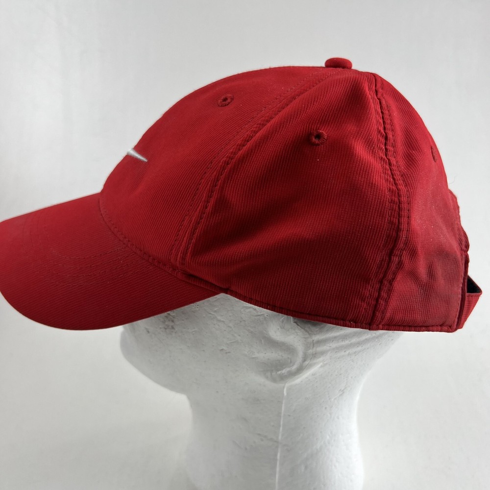 Nike Golf Hat Adjustible One Size Red
