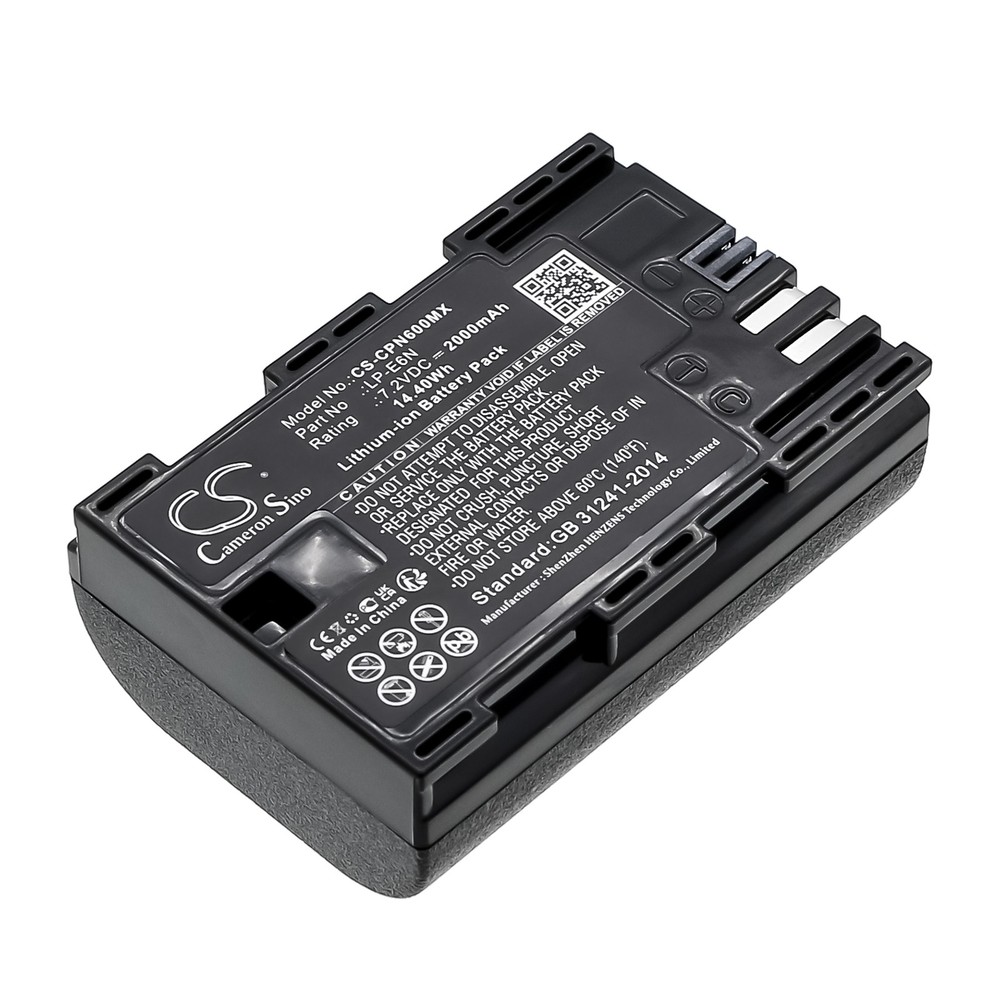 Battery for Tether Tools Air Direct P/N: 2000mAh / 14.40Wh