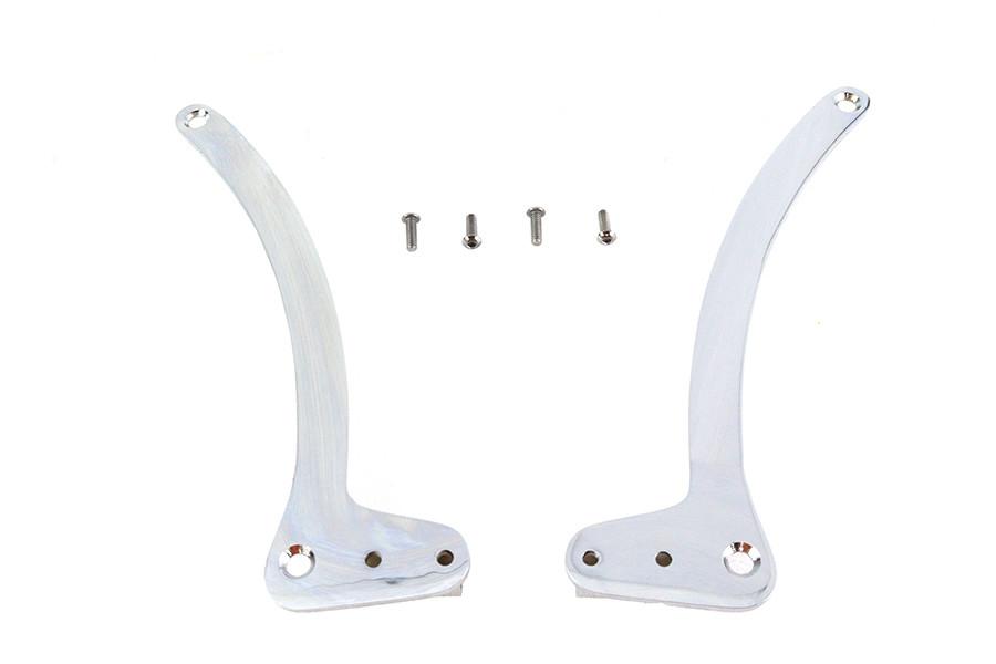 Sissy Bar Side Plates fits Harley Davidson