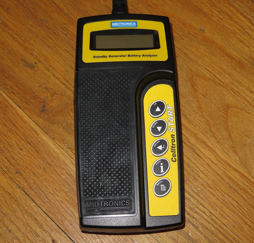 Midtronics Celltron START Micro 505 XL Standby Generator & Car Battery Analyzer