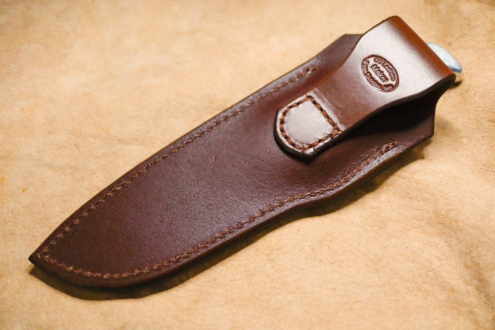 Custom Leather Sheath for Buck 119 (right hand)