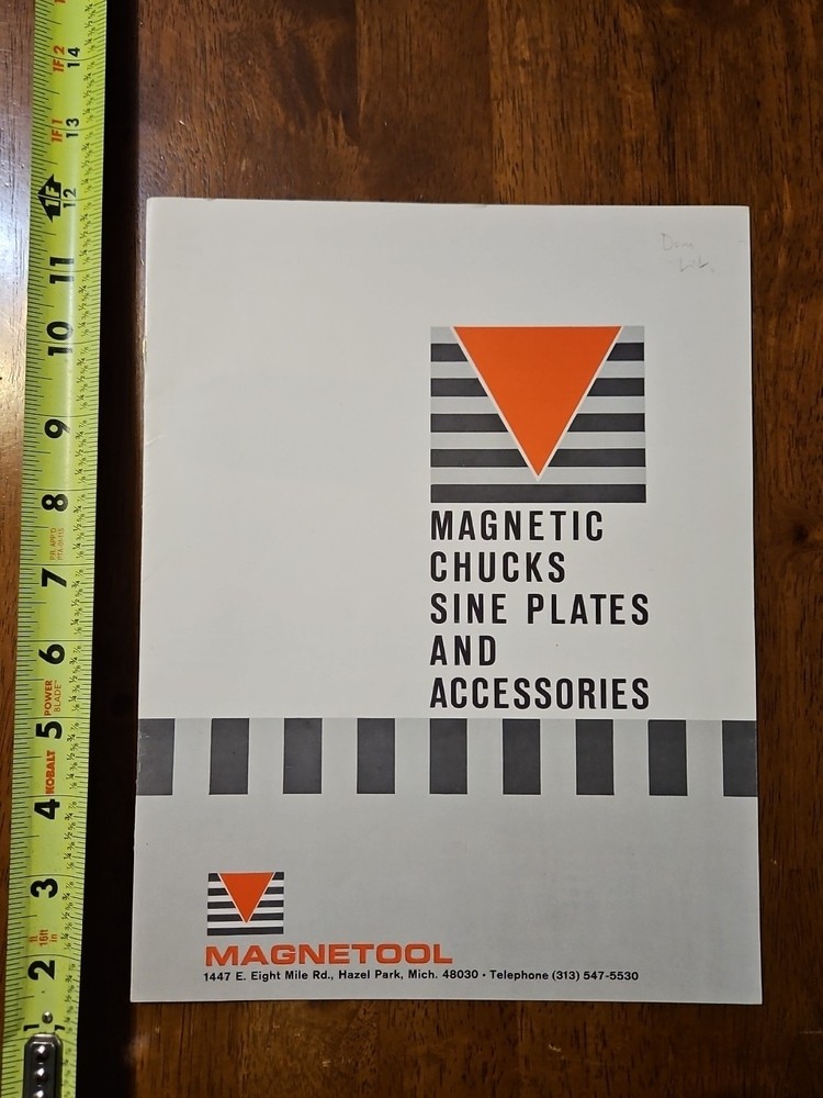 MAGNETIC CHUCKS SINE PLATES MAGNETOOL CATALOG