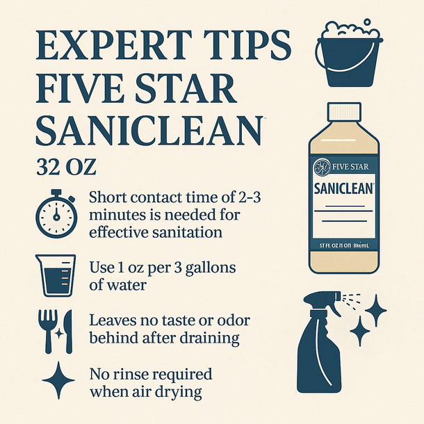 Five Star Five Star Saniclean 32 oz